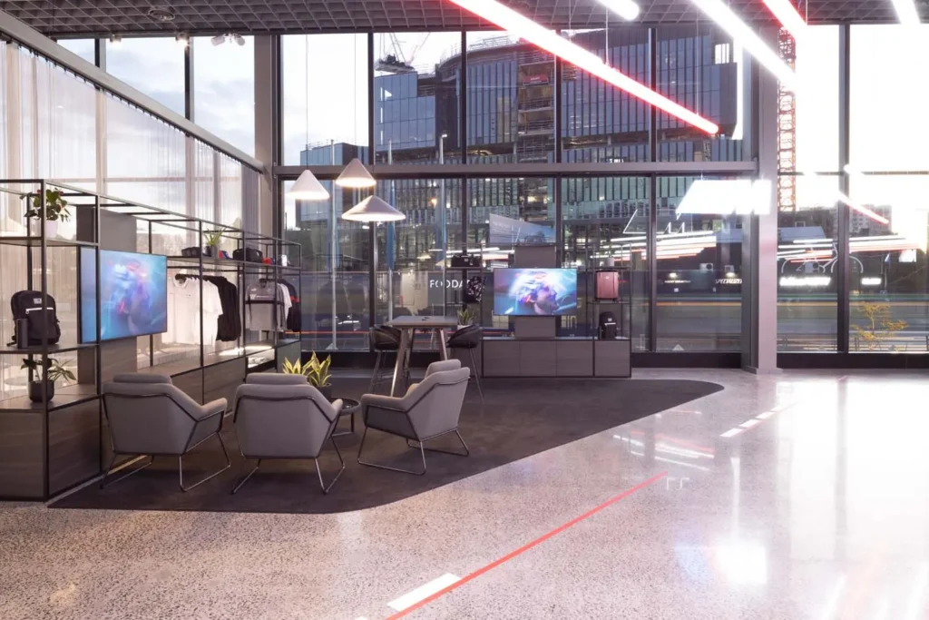 Completed Hdr Workshop Solutions Auto Dealership Design And Installation.