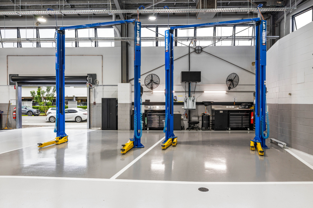 Final Workshop After Fitout And Installation Of Parts