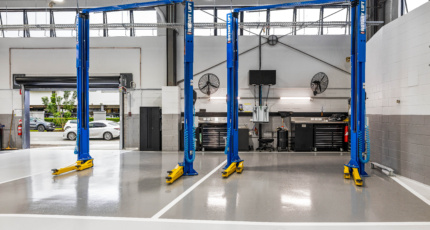 Final Workshop After Fitout And Installation Of Parts