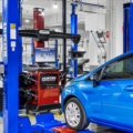 Efficient Auto Mechanic Workshop Design With A Service Bay Area